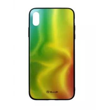 Ekraanikaitseklaas Tellur iPhone XS Max jaoks — trükitud siidviimistlus