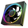 Korpuse ventilaator MODECOM VOLCANO LOOP 120 ARGB Reverse Fan Must 120 mm PWM 400–1400 RPM ARGB päis