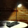 Lauavalgusti Tellur TLL151361 juhtmevaba Qi-laadija ja Bluetooth-kõlariga, reguleeritav valgustus