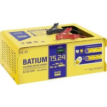 Akulaadija GYS BATIUM 15.24 6 V, 12 V ja 24 V akudele — 22 A max