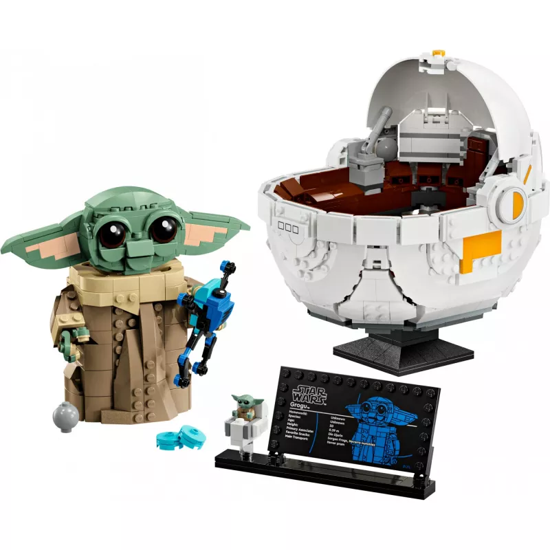 LEGO STAR WARS 75403 Grogu koos hõljukiga