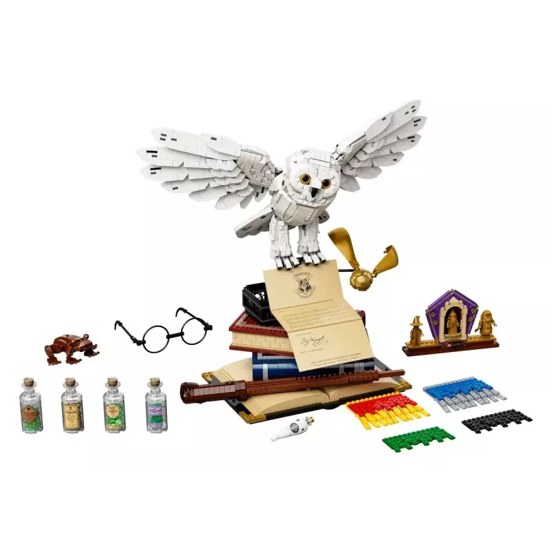 LEGO Hogwarts Icons Collectors Edition 76391 — 3010 osa, 3 minifiguuri, 18+