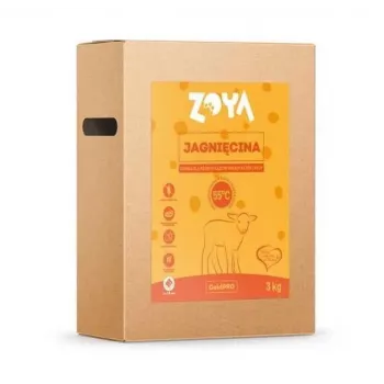 Kuiv koeratoit ZOYA ColdPRO Lamb 3 kg — täisväärtuslik täiskasvanud koertele mõeldud kuivtoit, 26% valku, 9,5% rasva