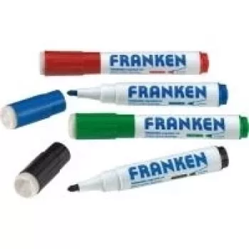 Marker Franken Z1703 4 tk Must Sinine Roheline Punane