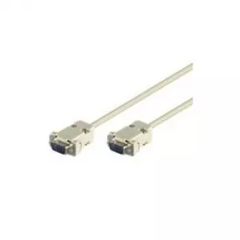 Wentronic Goobay ühenduskaabel D-SUB, hall, 2 m - D-SUB/RS-232-pistik (9-kontaktiline) > D-SUB/RS-232-pistik (9-kontaktiline) (50549)