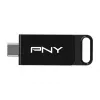 PNY Elite, 64 GB, USB USB-C, 3.2 Gen 1 (3.1 Gen 1), 120 MB/s, Dia, Must
