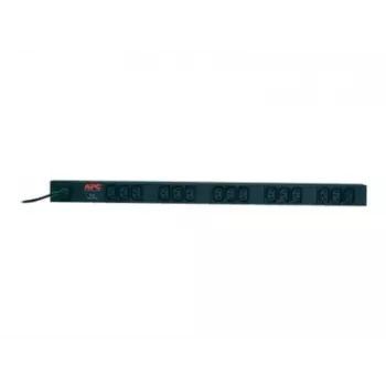 APC RACK PDU BASIC ZERO U 10A 230V toitejaotusseade (PDU) 15 vahelduvvoolu pistikupesa 0U Must
