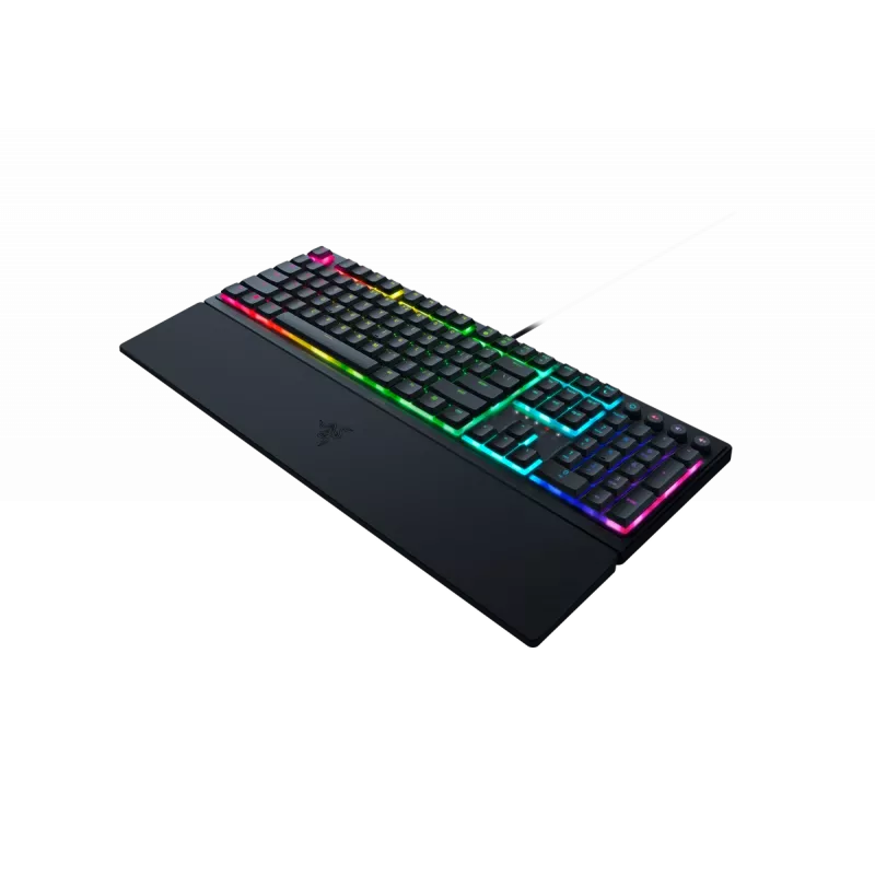 Razer Ornata V3 RGB mänguklaviatuur USB must täissuuruses juhtmega Mecha-membrane