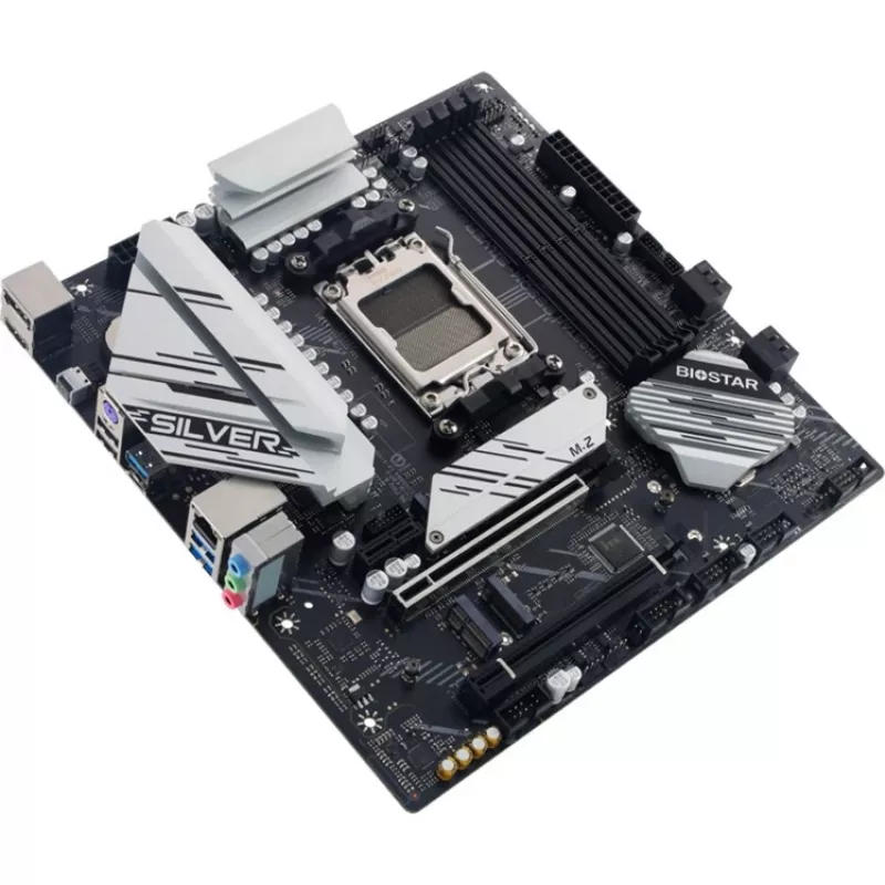 BIOSTAR B650M-Silver AM5 Micro-ATX emaplaat