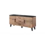 Cama sideboard LOTTA 150 2D3S wotan oak + mat Must