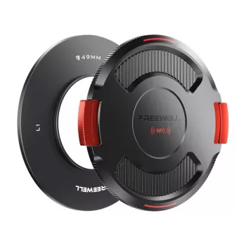 Filtrihoidiku alusrõngas Freewell FW-L1-BL49 49 mm koos kaanega Real Locking VND jaoks