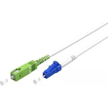 Goobay 59616 Fiiberoptiline kaabel 30 m SC/APC LC/UPC FTTH OS2 Valge (59616)