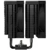 Õhkjahuti DeepCool AG620 BK ARGB V2 — 120 mm kahe ventilaatoriga, 6 soojustoru, LGA 1700/AM4/AM5 tugi, must