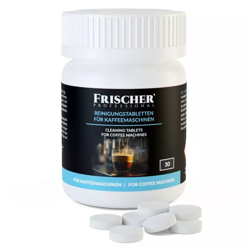 Frischer kohvimasina puhastustabletid 30 tk.