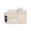 Keystone-moodul Digitus CAT 8.1 RJ-45 varjestatud lame valge