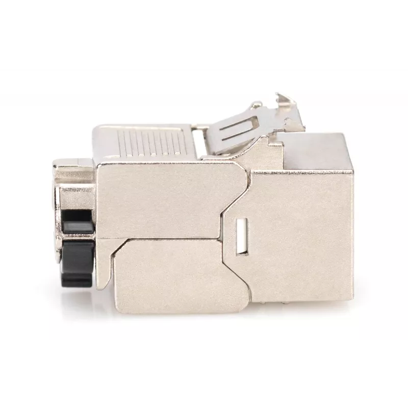 Keystone-moodul Digitus CAT 8.1 RJ-45 varjestatud lame valge