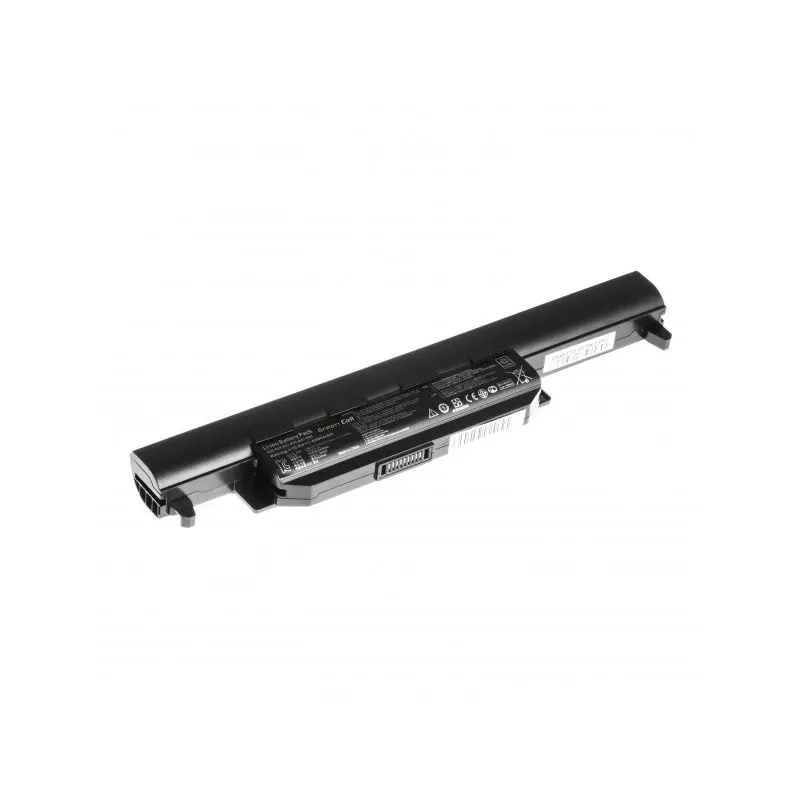 Aku roheline Cell AS37 ASUS R400 R500 R500V R700 K55 seeriale — Li-Ion 4400 mAh 10,8 V, 6 elementi, must