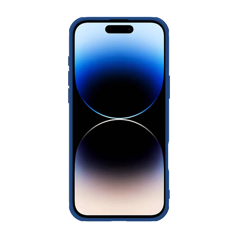 Kaitsev telefoniümbris Nillkin CamShield Pro iPhone 16 Pro Maxile, sinine, libistatav kaamerakate