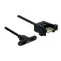 USB-kaabel Micro-USB B USB A DeLOCK 85109 0,25 m