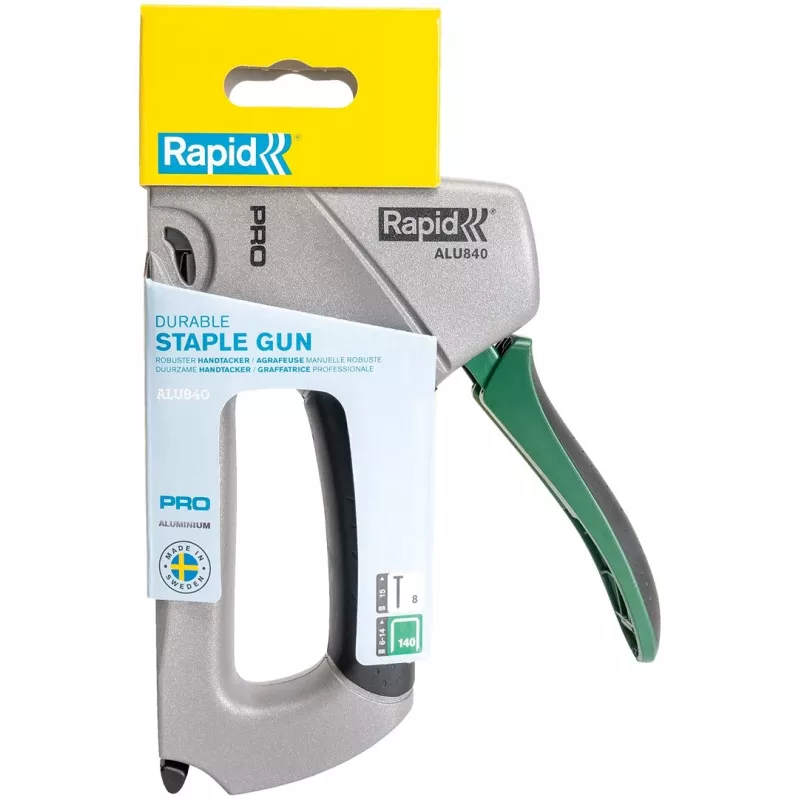 Staple Gun Rapid ALU840 6–14MM