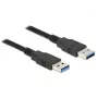 USB-kaabel DeLOCK 85059 USB 3.2 Gen 1 0,5 m Must