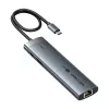 Vention USB-C 8-ühes 4K 60Hz 100W dokkimisjaam