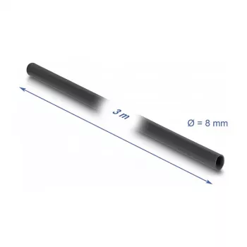 DeLOCK PVC isoleeriv varrukas 3 m x 8 mm must