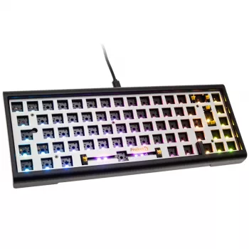 Ducky Tinker 65 Barebone klaviatuur Mängimine USB Saksa Must