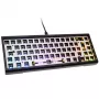 Ducky Tinker 65 Barebone klaviatuur Mängimine USB Saksa Must
