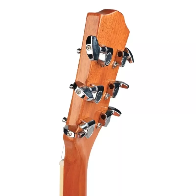 Elektroakustiline kitarr V-tone VEAG1 CE 4/4 Wood — täissuuruses dreadnought, cutaway, kuusepealispuu, mahagonist selg ja küljed, sisseehitatud eelvõimendi