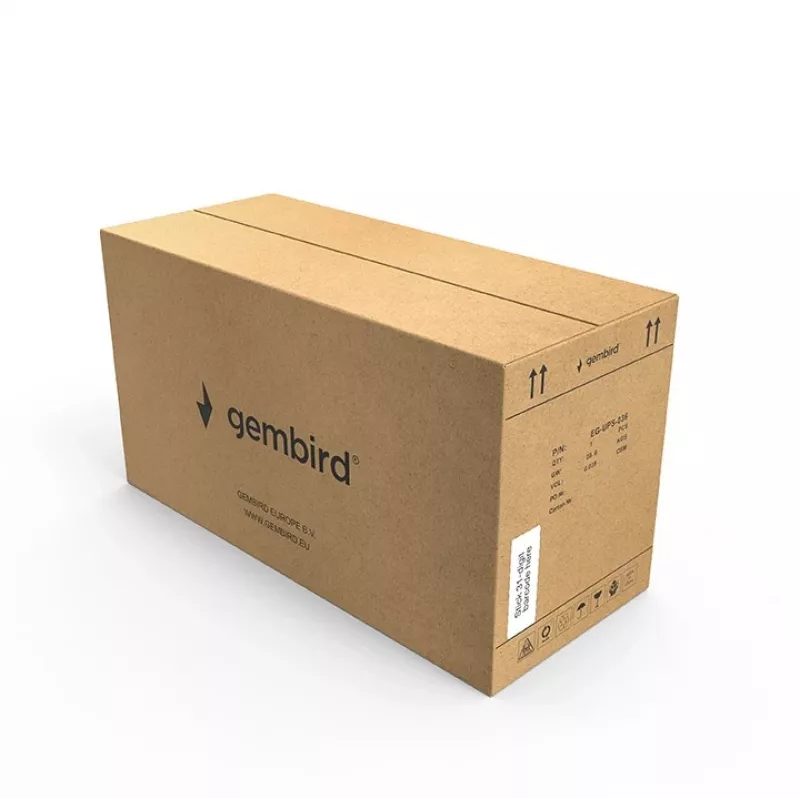 Gembird EG-UPS-036 katkematu toiteallikas (UPS) Line-Interactive 3 kVA 1800 W 6 AC-pistikupesa