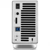 HDD-korpus OWC Mercury Elite Pro Dual valge kahele 3,5-tollisele SATA-kõvakettale, RAID 0/1/SPAN, USB Type‑B