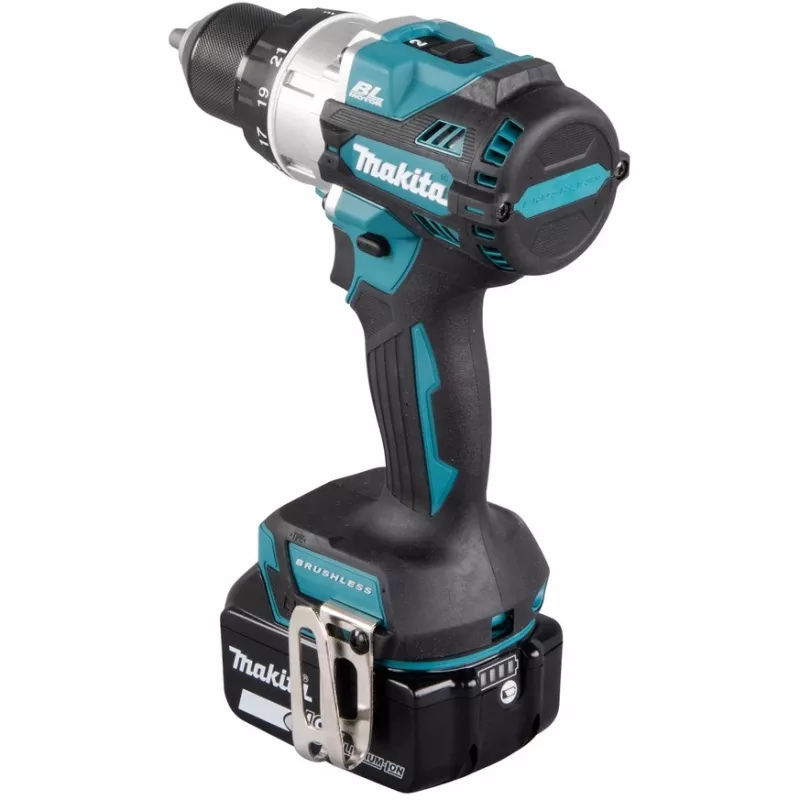 Makita DDF486RTJ puur 2100 p/min 2,6 kg Must, Sinine