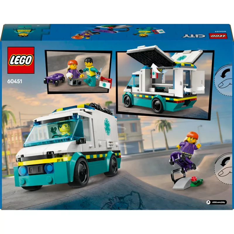 LEGO CITY 60451 Kiirabi