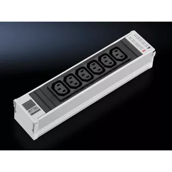 Rittal 48,30cm (19) võrgukapi toitejaotusseade IEC seadme pesa C13 10A 7856.080 (7856.080)