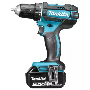 Makita juhtmeta puur-keeraja, 18V, 2x 5,0 Ah Li-ion, 62/36 Nm, 1,7 kg, LED