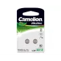 Nööpelementpatarei CAMELION AG12 / LR43 / LR1142 / 386, leelispatarei 1,5 V, 2 tk pakendis
