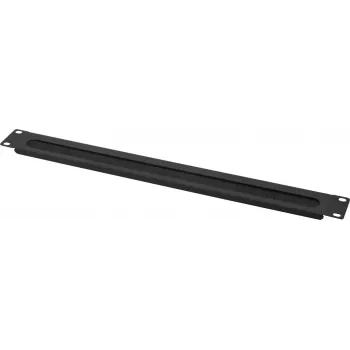 Kaablihaldusriba helos 328897 1U must 48,3 cm