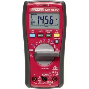 Benning MM 10-PV käsimultimeeter digitaalne andmelogija CAT IV 600 V ekraan (loendurid): 6000 (044089)