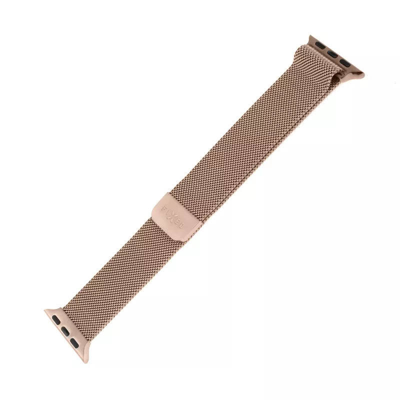 Võrkrihm FIXED FIXMEST-436-RG Apple Watchile 38/40/41mm Roosakuldne