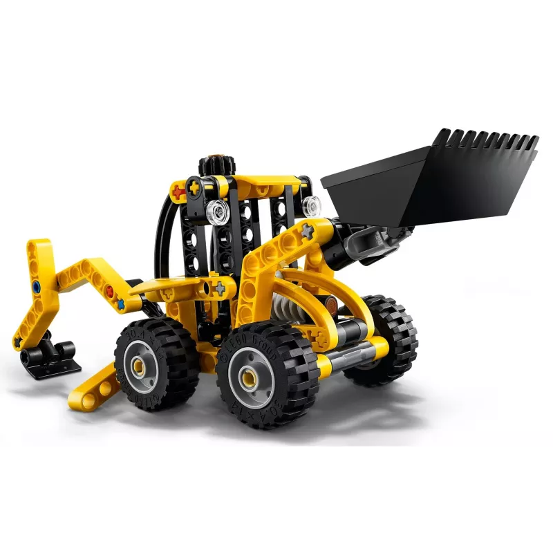 Ehituskomplekt LEGO Technic Tagalaadur 42197 — liigendrool, töötav laadur, 104 tk, soovitatav vanus 7+
