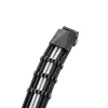 CableMod C-Series PRO ModMesh 12VHPWR kaabel Kit for Corsair RM, RMi, RMx (Must Label) - must/valge