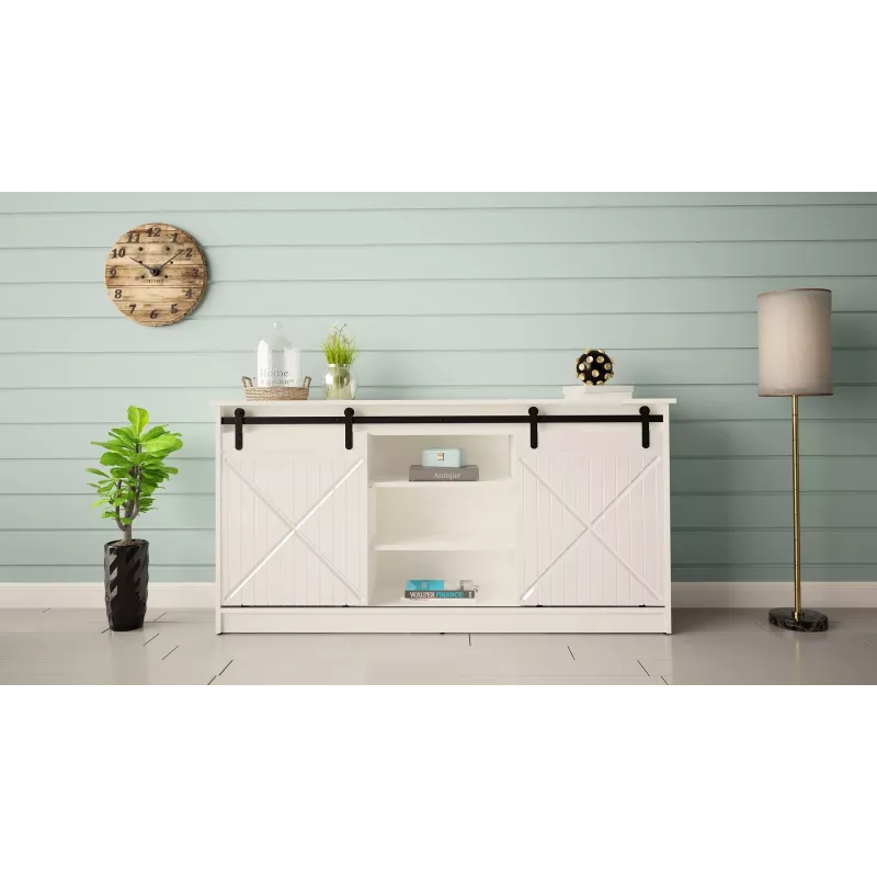 kummut 160x80x35 GRANERO valge/läikiv valge