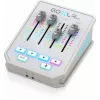 Audio Mixer TC-Helicon GO XLR Mini-WH valge — kompaktne USB vokaal-/liidesmikser striimimiseks