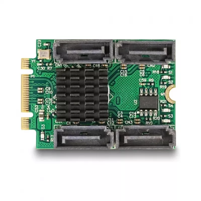 DeLOCK 61062 sisemine SATA-adapter M.2 - SATA 6 Gbit/s RAID 0 1 10 JBOD