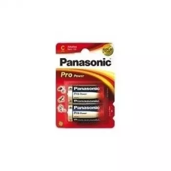 Panasonic 1x2 LR14PPG - Ühekordne patarei - Leelispatarei - 1,5 V - 2 tk - Sinine - Kuldne - Punane - 25.