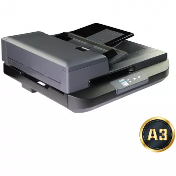 Lame- ja ADF-skanner Avision AD5800 — 1200 x 1200 DPI, A4, 100-leheline ADF, dupleks, LCD, valge