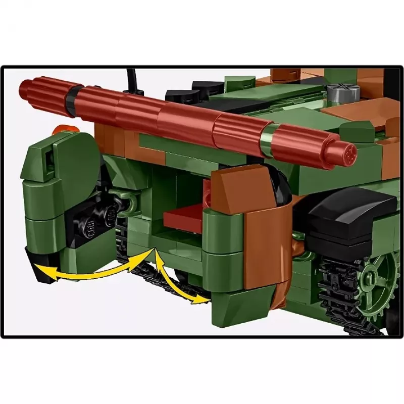 Ehitusklotside komplekt Cobi Armed Forces BWP-1 2630 — Poola/Ukraina amfiibse soomustransportööri mudelikomplekt
