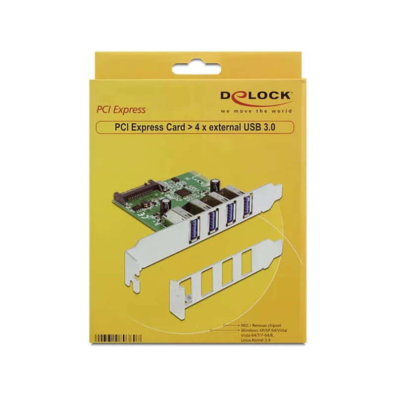 Liidesekaart DeLOCK 89360 Sisemine USB 3.2 Gen 1