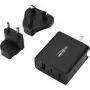 Ansmann USB-laadija reisilaadija TC315 / 3 A / 15,5 W / 3 porti USB-laadija 15,5 W USB-A pistikupesa Smart IC must siseruumidesse (1001-0178)